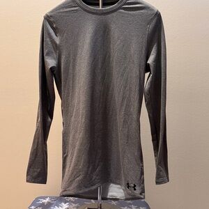 Under Armour Men's Charcoal Long Sleeve Tee